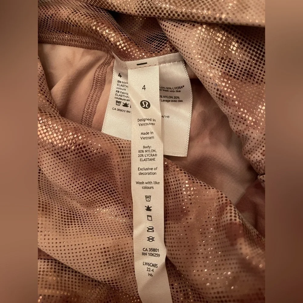 Lululemon Athletica NWT Align High-Rise Pant 23” Shine women’s size 4 - Picture 9 of 10